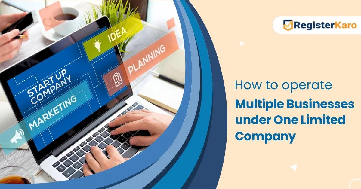 How to Operate Multiple Businesses Under One Limited Company?